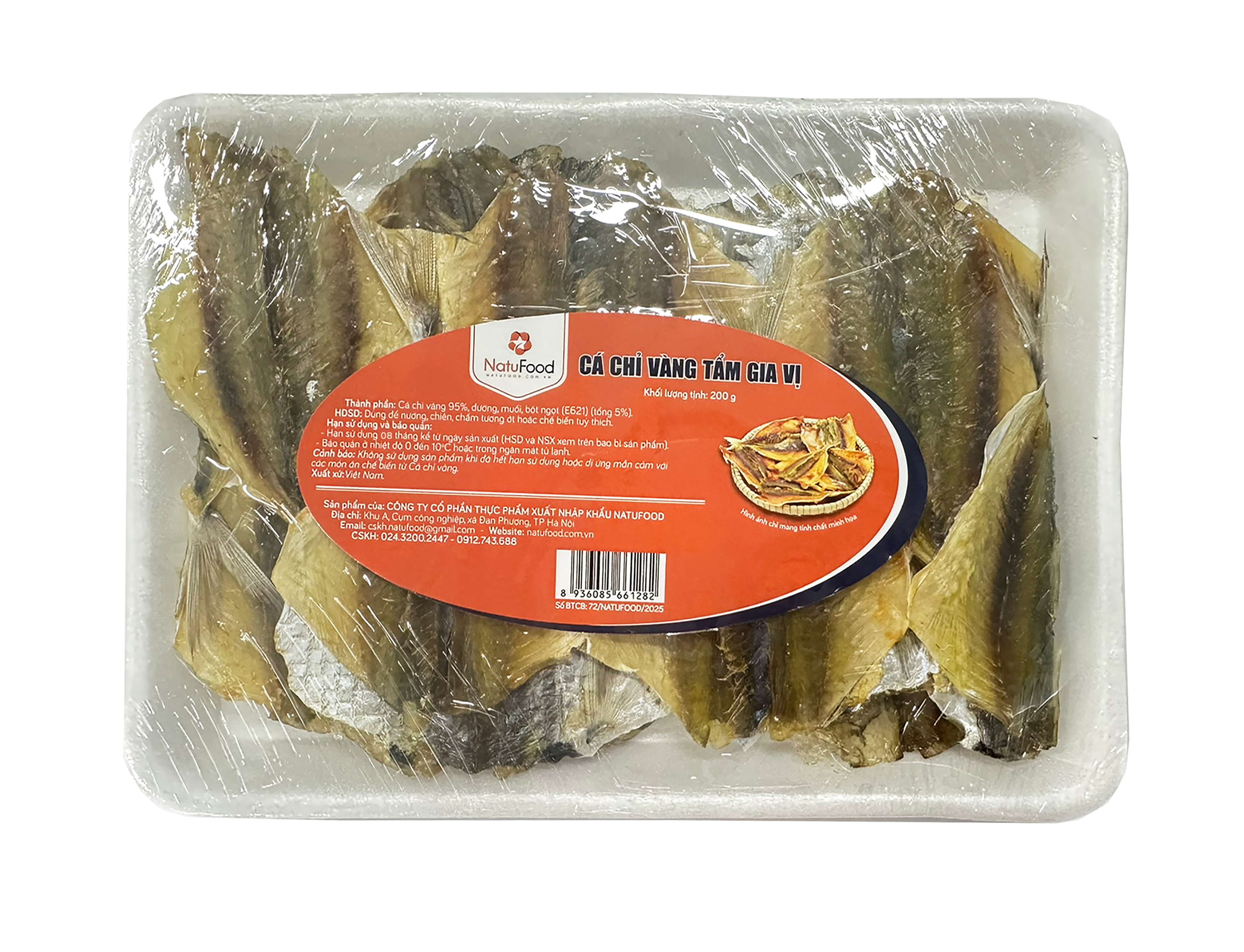 Cá Khô Chỉ Vàng Tẩm Gia Vị