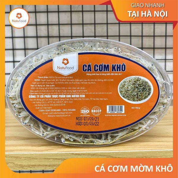 Cá Cơm Mờm Khô