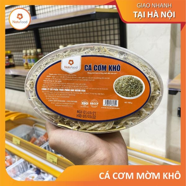 Cá Cơm Mờm Khô