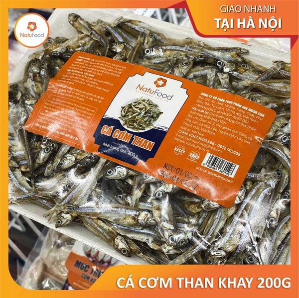 Cá Cơm Than Khô
