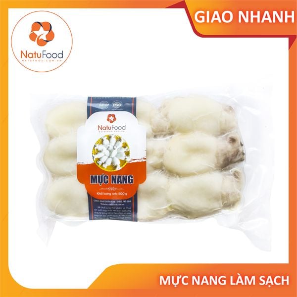 Mực Nang Làm Sạch